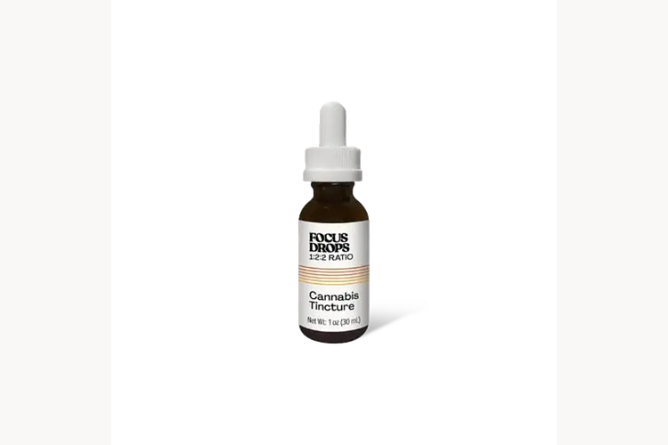 1:2:2 THC:CBD:CBG Focus – 30ml Tincture