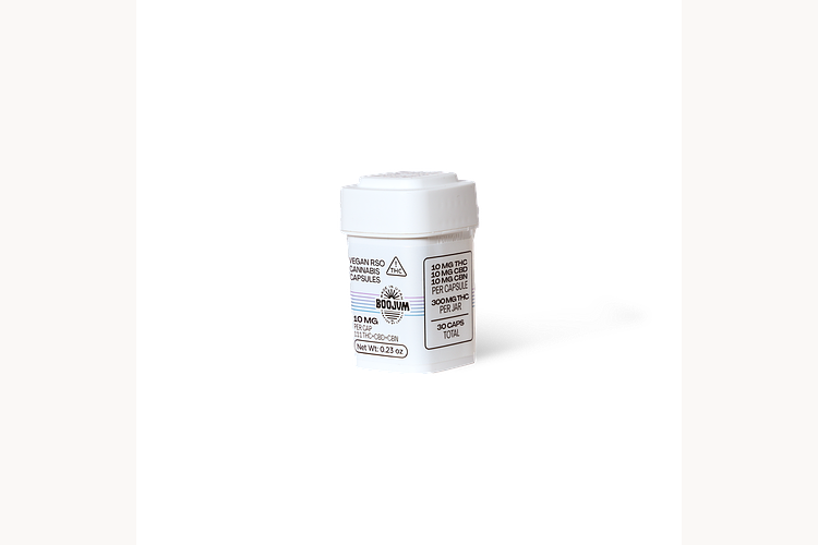 1:1:1 THC:CBD:CBN Capsules – 10mg 30-pack