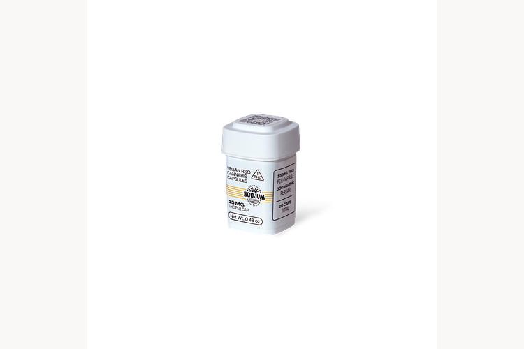 RSO Capsules – 15mg 20-pack