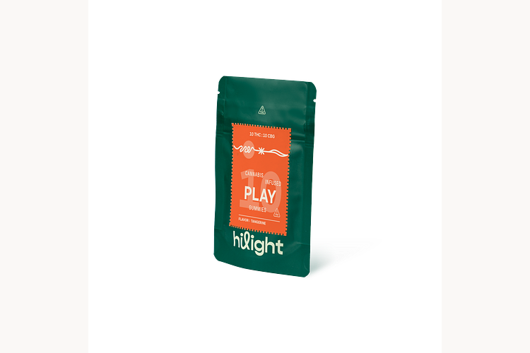 Play – Tangerine Gummy – 10mg 10-pack