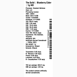 Blueberry Cider by The Solid