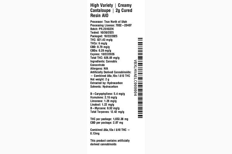 Creamy Cantaloupe by High Variety