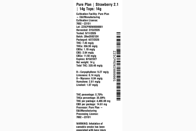 Strawberry 2.1 by Pure Plan