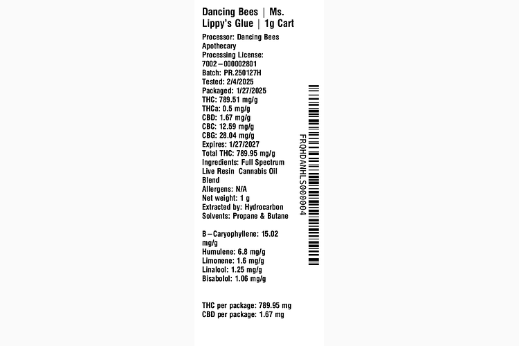 Ms. Lippy's Glue by Dancing Bees Apothecary