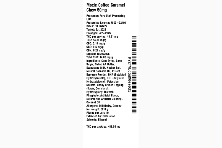 Coffee Caramel Chew by Moxie