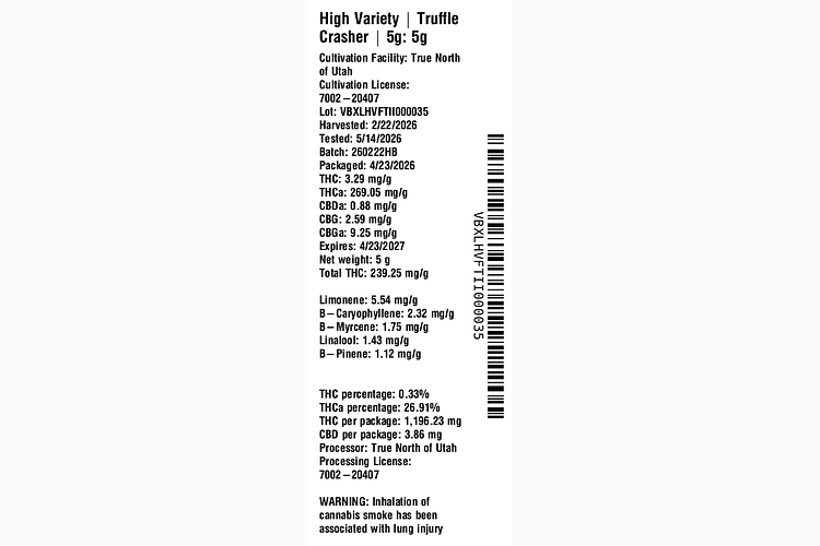Truffle Crasher by High Variety