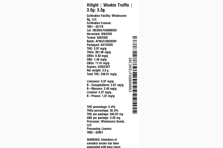 Wookie Truffle 3.5g by Hilight