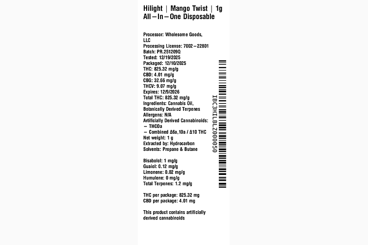 Mango Twist by Hilight