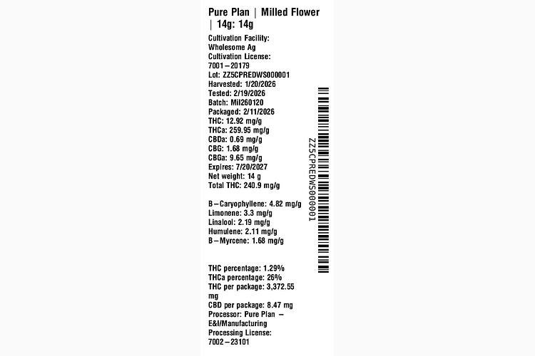 Milled Flower by Pure Plan