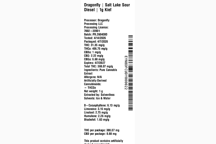 Salt Lake Sour Diesel by Dragonfly