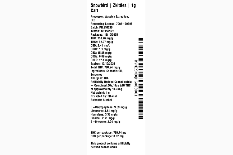 Zkittles by Snowbird