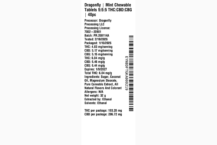Mint by Dragonfly