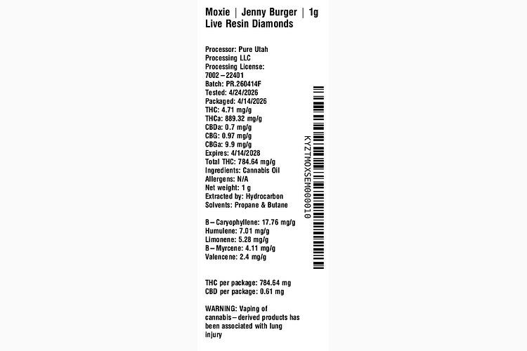 Jenny Burger by Moxie
