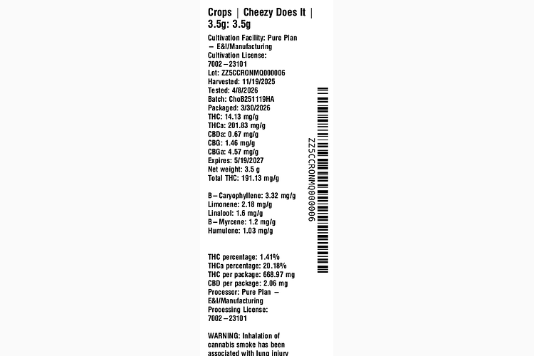 Cheezy Does It by Crops