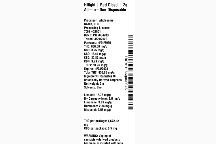 Splash - Red Diesel by Hilight
