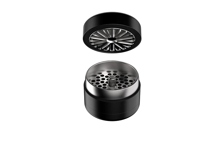 Flower Mill - 2.5" Next Gen Premium - Stainless Steel by Flower Mill