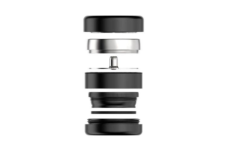 Flower Mill - 2.5" Next Gen Premium - Stainless Steel by Flower Mill