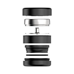 Flower Mill - 2.5" Next Gen Premium - Stainless Steel by Flower Mill