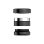 Flower Mill - 2.5" Next Gen Premium - Stainless Steel by Flower Mill