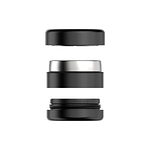 Flower Mill - 2.5" Next Gen Premium - Stainless Steel by Flower Mill