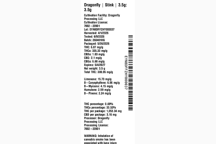 Stink by Dragonfly