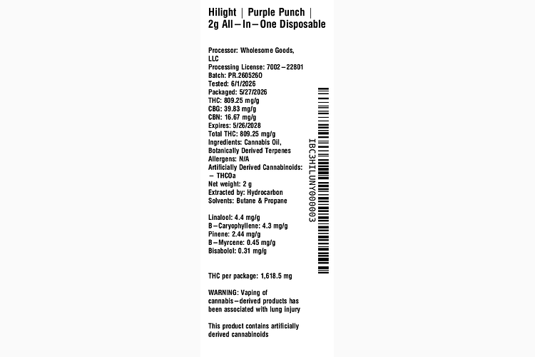 Purple Punch by Hilight