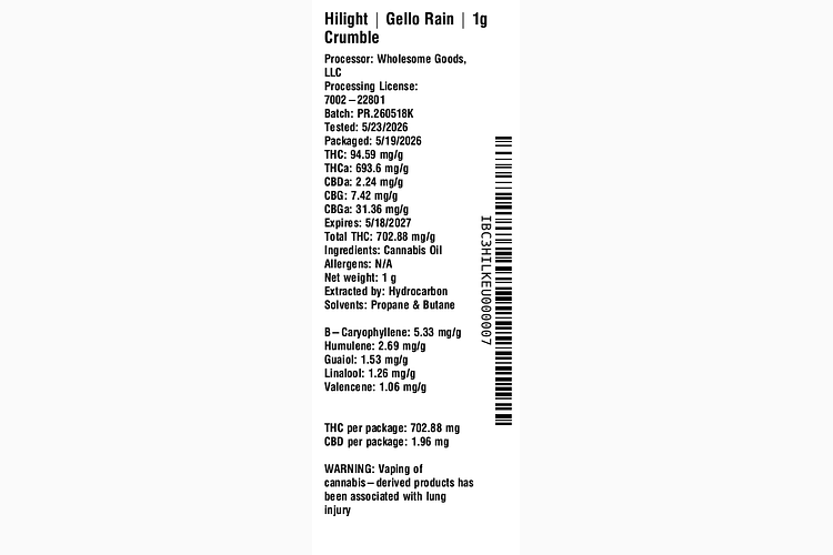 Gello Rain by Hilight