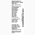 Pappi's Sun Tea by Wasatch Cannabis Co.