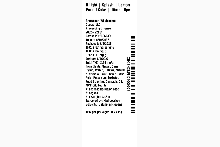 Splash - Lemon Pound Cake by Hilight