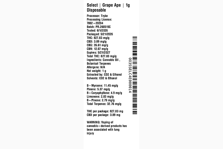 Grape Ape by Select
