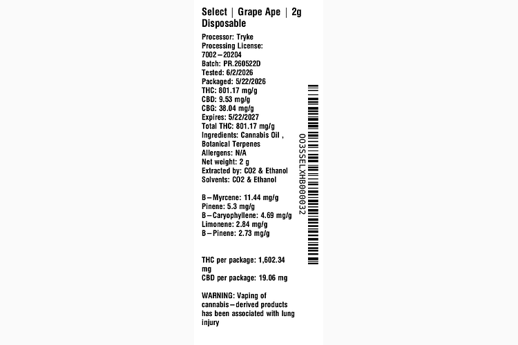 Grape Ape by Select