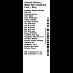 Manna RSO Transdermal Patch Single by The Standard