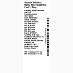 Manna RSO Transdermal Patch Single by The Standard