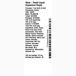Peach Liquid Suspension by Wave