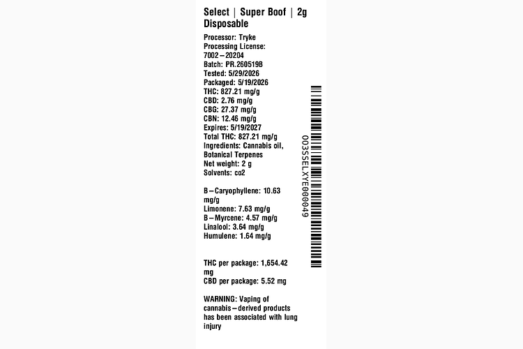 Super Boof by Select