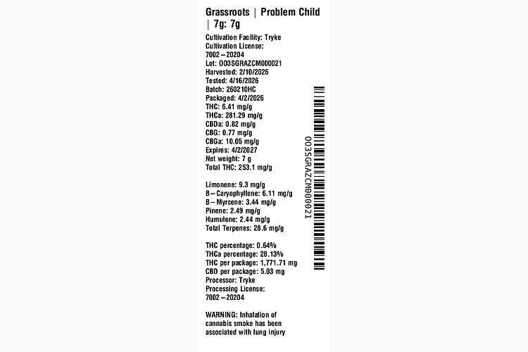 Problem Child by Grassroots