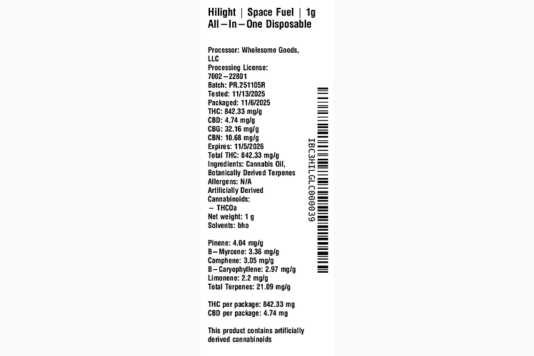 Space Fuel by Hilight