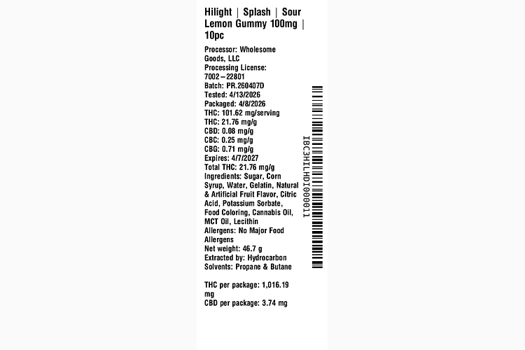 Splash - Sour Lemon by Hilight