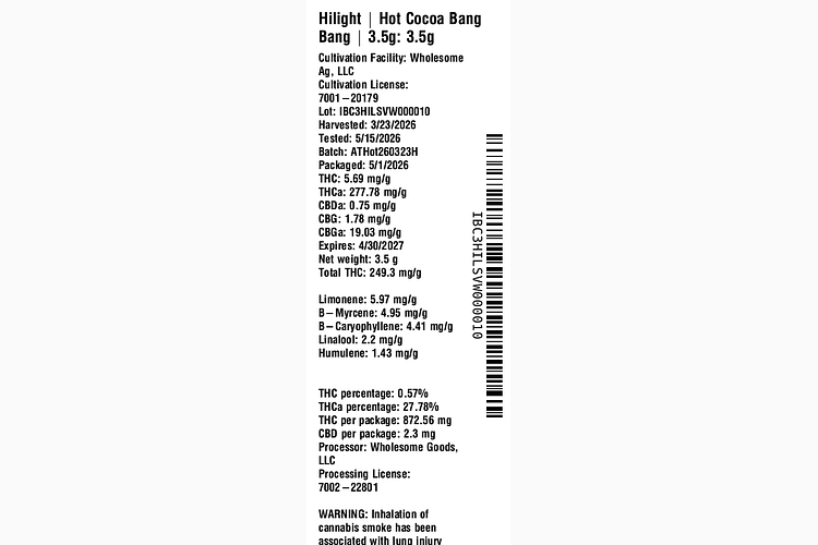 Hot Cocoa Bang Bang by Hilight