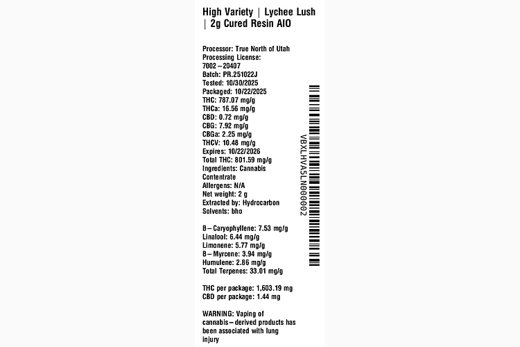 Lychee Lush by High Variety