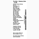 Blueberry Cider by The Solid