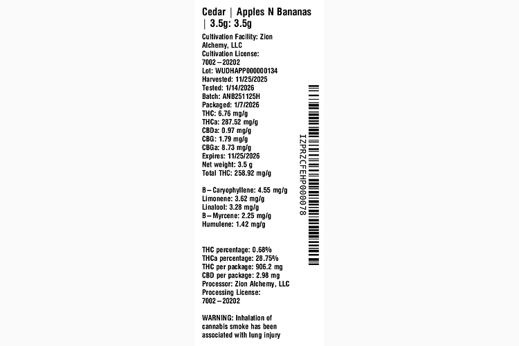 Apples N Bananas by Cedar