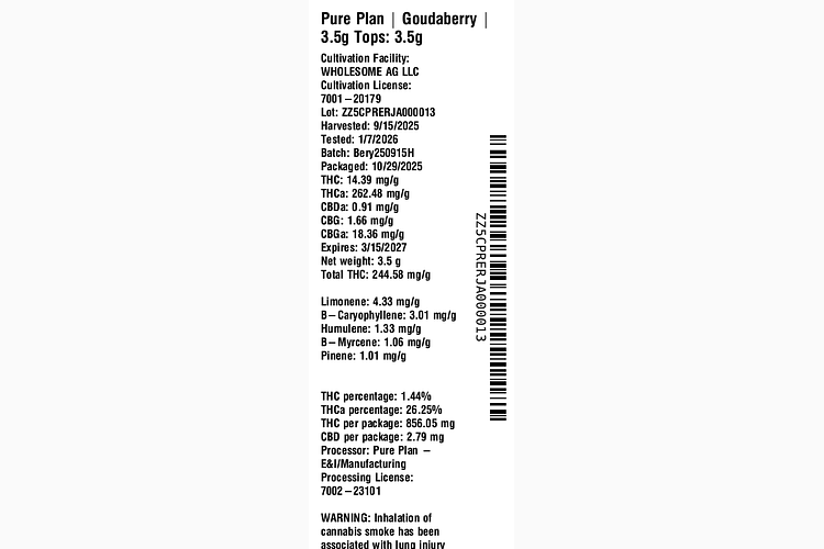 Goudaberry by Pure Plan