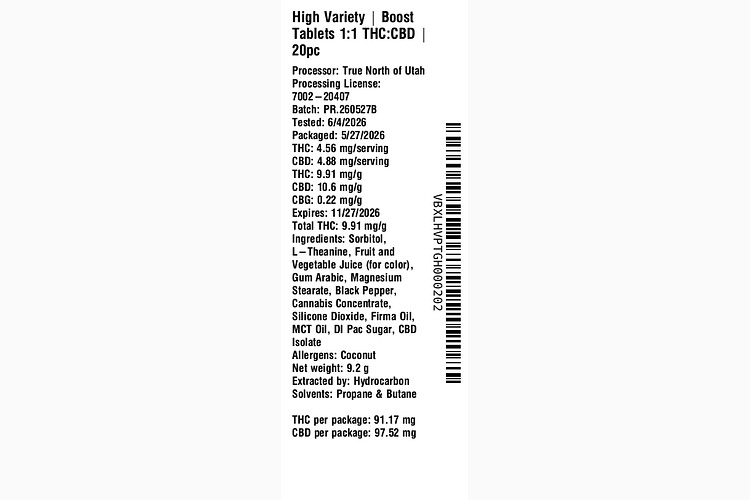 Boost by High Variety