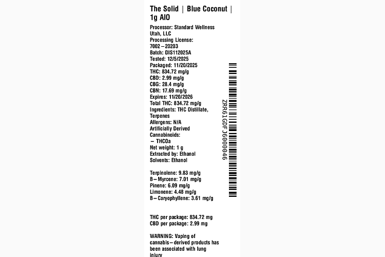 Blue Coconut by The Solid