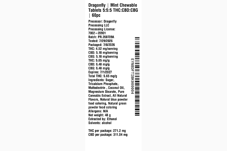 Mint by Dragonfly