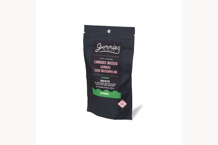 Sour Watermelon Gummy – 50mg 20-pack