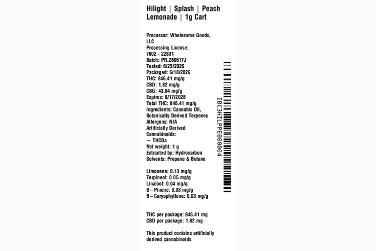 Splash - Peach Lemonade by Hilight