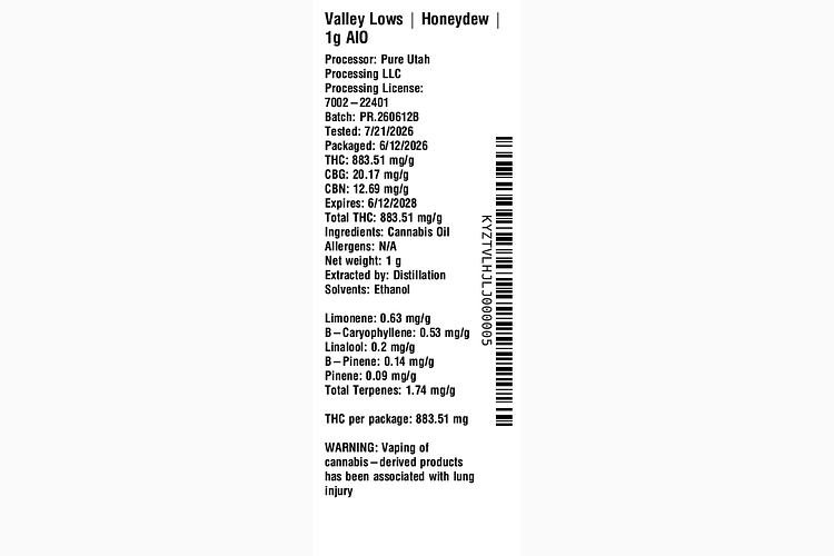 Honeydew by Valley Lows