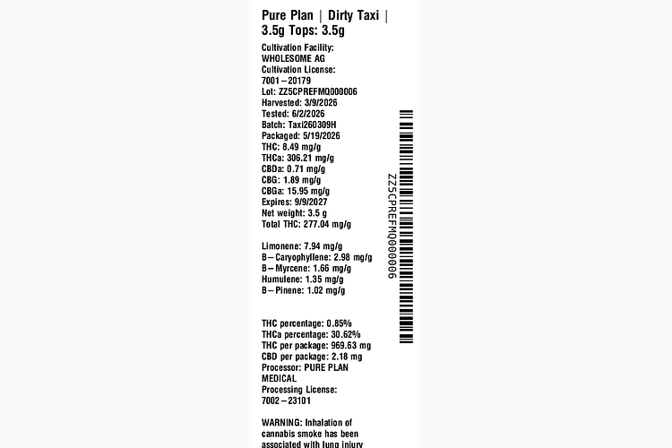 Dirty Taxi by Pure Plan